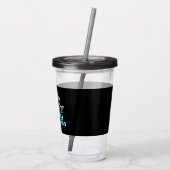 編集可能バケーションクルーズ アクリルタンブラー (裏面)