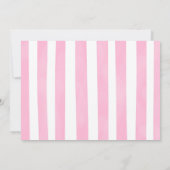 編集可能バタフライ誕生日フォト招待状 招待状 (裏面)