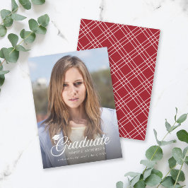 編集可能バックカラーMortarboard写真卒業