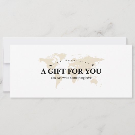 編集可能バルセロナスペイン飛行機搭乗パス 招待状 (裏面)