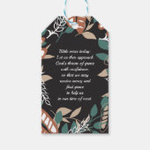 編集可能パン引用文 ギフトタグ (正面)