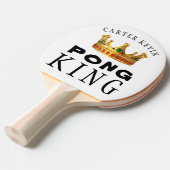 編集可能パーソナライズされた 卓球ラケット (正面アングル)