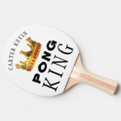 編集可能パーソナライズされた 卓球ラケット (横)