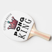 編集可能パーソナライズされた 卓球ラケット (横)