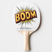 編集可能パーソナライズされた 卓球ラケット (裏面)