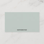 編集可能パーソナルドライバー 名刺 (裏面)