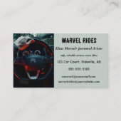 編集可能パーソナルドライバー 名刺 (正面)