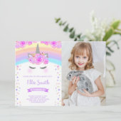 編集可能パーティーカード 招待状 (スタンド正面)