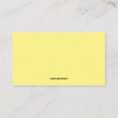 編集可能パーティーピエロ事業 名刺 (裏面)