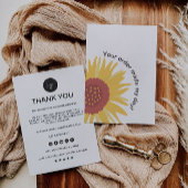 編集可能ビジネスサンキューカード、 サンキューカード