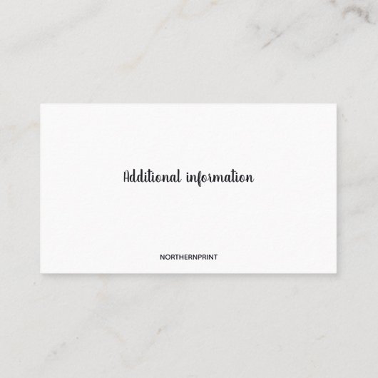 編集可能ビデオグラファー名刺 名刺 (裏面)