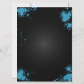 編集可能ビデオゲーム誕生日招待状 招待状 (裏面)