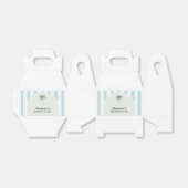 編集可能ビーチクラブカバナ誕生日 フェイバーボックス (折り畳みなし)