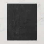 編集可能ピザメニューPizzariaレストランメニュー チラシ (裏面)