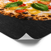 編集可能ピザメニューPizzariaレストランメニュー ポスター (角)