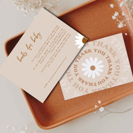 編集可能ピンクボホ赤ちゃんシャワーブックベビー