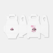 編集可能ピンクATVバイク誕生日 フェイバーボックス (折り畳みなし)