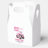 編集可能ピンクATVバイク誕生日 フェイバーボックス (オープン)