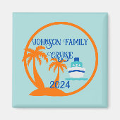 編集可能ファミリクルーズ マグネット (正面)