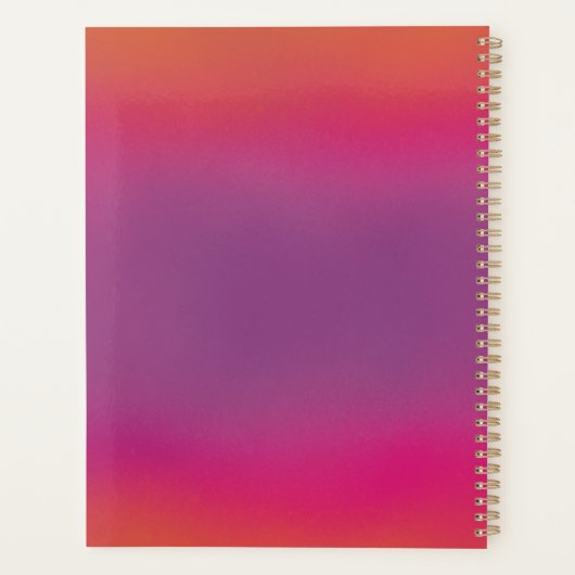 編集可能ファミリプランナー – ファミリ名を追加する プランナー手帳 (裏面)