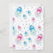 編集可能フェアリー誕生日招待状 招待状 (裏面)