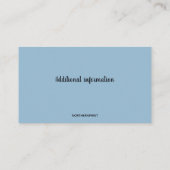 編集可能フォトジャーナリストの名刺 名刺 (裏面)