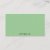 編集可能フォトライディングインストラクター 名刺 (裏面)