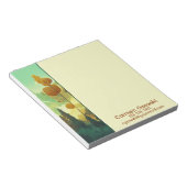 編集可能フォレストイラストレーション パーソナライズされた ノートパッド (アングル)