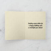 編集可能フォークアートカタツムリ カード (内部)