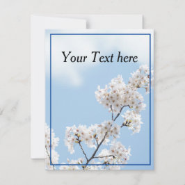 編集可能フラワーカード シーズンカード