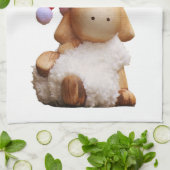 編集可能フリースNavidad キッチンタオル (折り畳み)