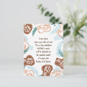 編集可能ブレッドトースト引用文 ポストカード (スタンド正面)