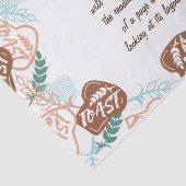 編集可能ブレッドトースト引用文 薄葉紙 (詳細)