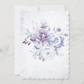 編集可能プリメラ組合 招待状 (裏面)