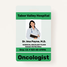 編集可能プロフェッショナル従業員IDバッジ バッジ