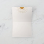 編集可能ベビーシャワーサンキューカード サンキューカード (内部)