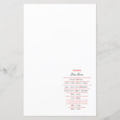 編集可能ベビーツイントリビアベビーシャワーと回答 (裏面)