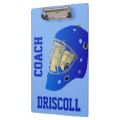 編集可能ホッケーコーチクリップボード クリップボード (左)