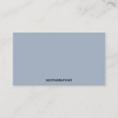 編集可能ホーストリマー 名刺 (裏面)