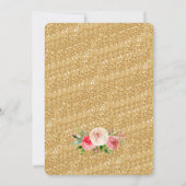 編集可能ホース招待状 招待状 (裏面)