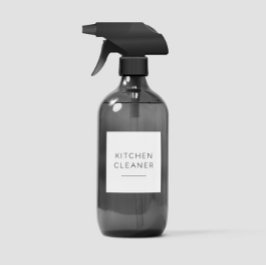 編集可能ホームクリーニング2インチラベルセット シール