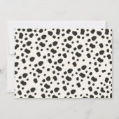 編集可能ホーリーカウズ誕生日フォト招待状 招待状 (裏面)