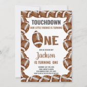 編集可能ボーイズスポーツパーティーカードクラシック付きボール 招待状 (正面)