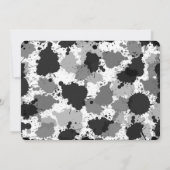 編集可能ボーイビデオゲーム誕生日写真 招待状 (裏面)