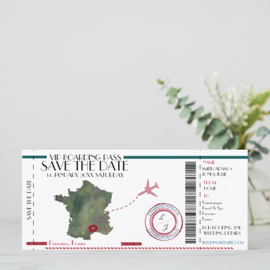 編集可能ボーディングパス日付の保存 (スタンド正面)