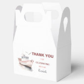 編集可能ボート誕生日切り妻ボックス/ Faver Box - Boy フェイバーボックス (オープン)