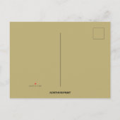 編集可能ボーリング路線誕生日パーティー インビテーションポストカード (裏面)