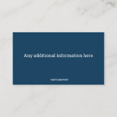 編集可能ボーリングProショップ 名刺 (裏面)