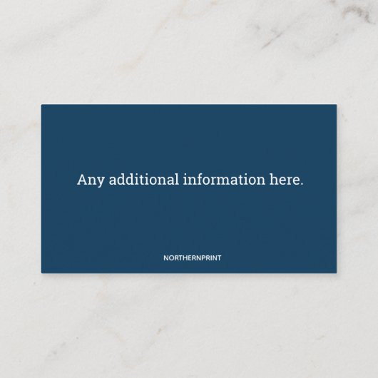 編集可能ボーリングProショップ 名刺 (裏面)