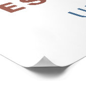 編集可能ボー航海のトカスタム誕生日サイン – 少年 ポスター (角)